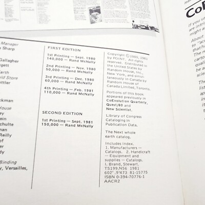 The Next Whole Earth Catalog Access to Tools Stewart Brand