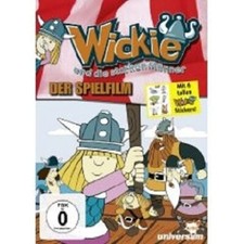 WICKIE & DIE STARKEN MÄNNER SPIELFILM DVD MIT STICKERN