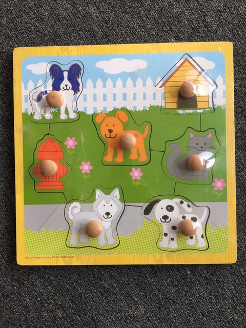 easy grab wooden puzzles