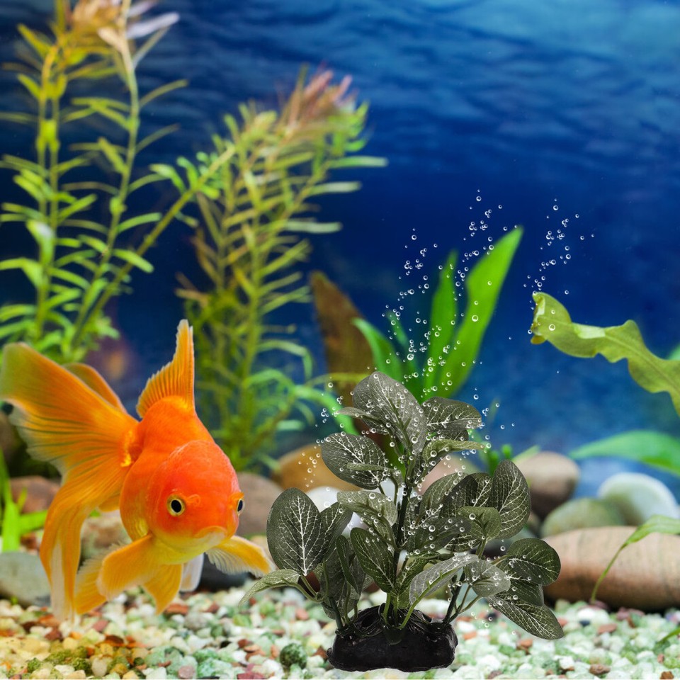 2pcs Dekorative Aquarium Künstliche Fisch Tank Aquarium Dekorationen