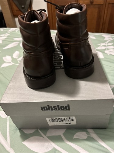 Unlisted Roll With It Brown Men’s Ankle Boot Size 10 Med - Picture 4 of 10
