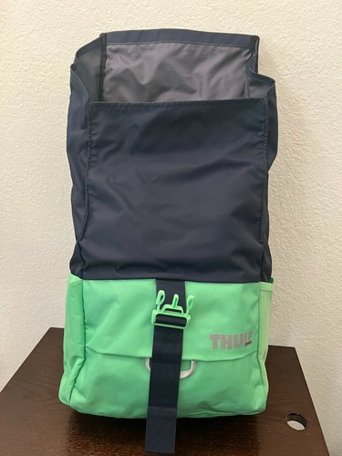 Thule Departer 23L Laptop backpack Navy Green Daypack Bag - Picture 5 of 12