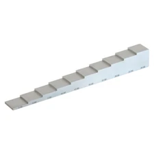 YUSHI 10-step Block 2.50-25.00mm Thickness Test Wedge Aluminum Calibration Block