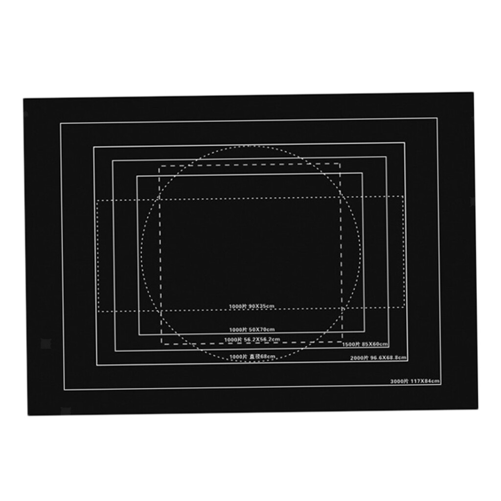 3000Pcs Puzzle Roll Up Felt Mat Game Jumbo Giant Board Hobbyists Toys