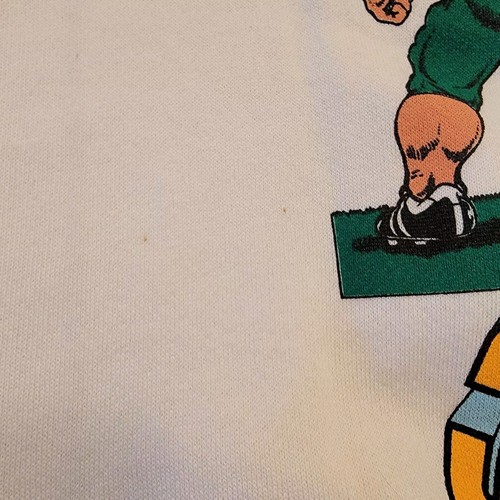 Felpa vintage anni 80 UC Davis vs Sac State Hornets uomo media made in USA NUOVA - Foto 13 di 24