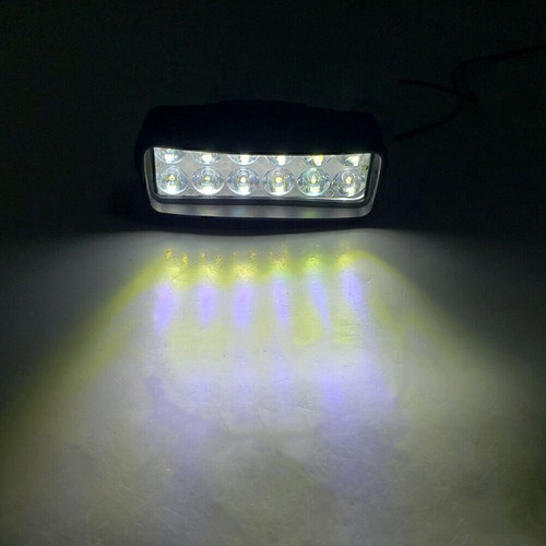 1Pcs Motorcycle Headlight Spot White Fog Light 12-LED Headlamp For Car UTV ATV - Picture 9 of 9