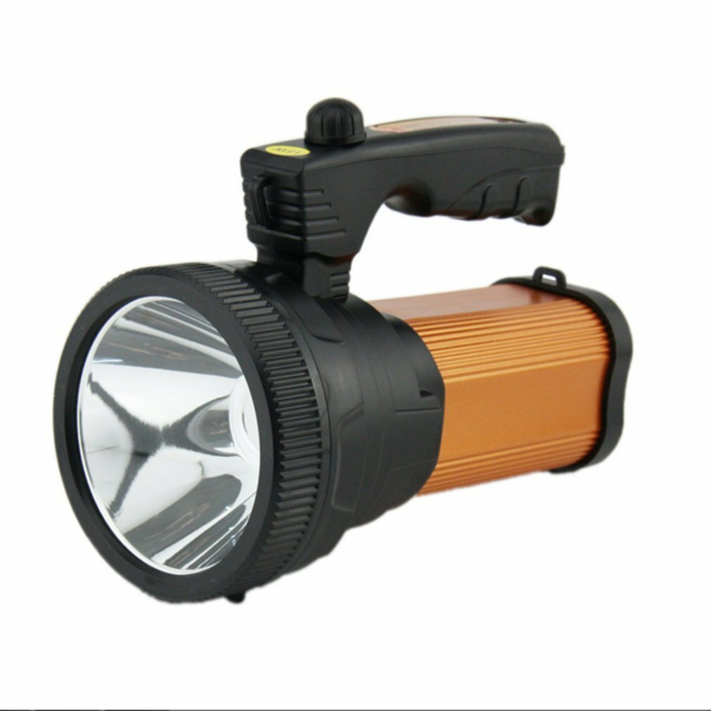 New Bright Searchlight Handheld Spotlight LED Portable Rechargeable Flashlight