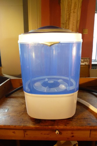 Camping Waschmaschine, ADLER AD8051 Mini Waschmaschine mit Schleuder, NEU - Picture 1 of 5