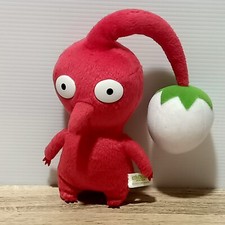 Pikmin Bud Beanbag Red Plush Doll Toy Sanei 2001 Japan Game Nintendo 6"