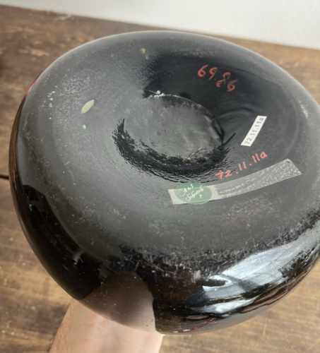 Antico Sigillo Bottiglia Vetro Nero I Tweed Magnum Cipolla 1720 Grande Provenienza - Foto 10 di 24