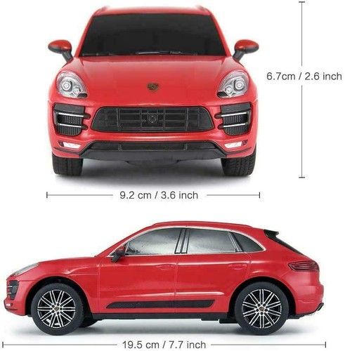 Official license 1:24 Porsche Macan Turbo RC Toy Car Remote Control Car For Kids - Picture 2 of 7