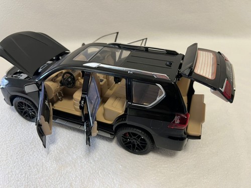 Large 1:18 Lexus LX570 Off-Road SUV Diecast Car Model Sound & Light Kids Gift - Picture 19 of 47