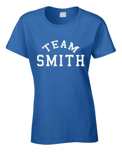 Camisetas a juego Team Family Name Cualquier nombre vacaciones hombre mujer niño apellido - Imagen 31 de 52