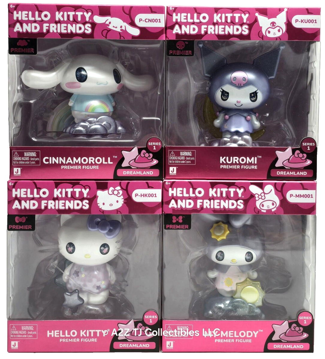 Hello Kitty And Friends Dreamland Series 1 COMPLETE SET Premier