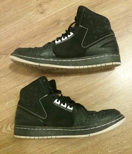 Nike Jordan 1 Flight 3 Mens Shoes 2015 Athletic Black Lace Up ...