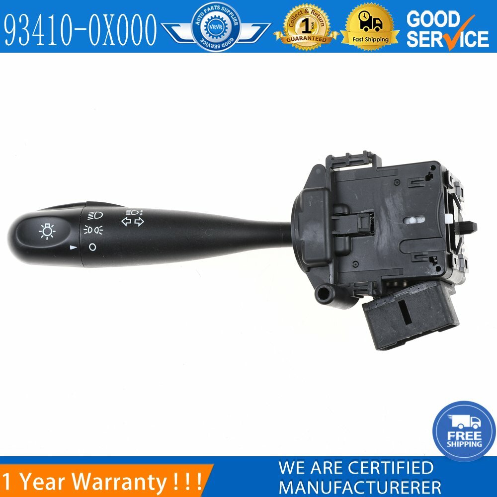 93410-0X000 New Lighting & Turn Signal COLUMN SWITCH Fits For  