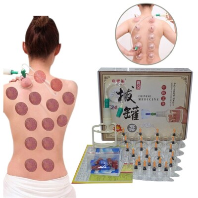 Terapia Ventosas Dolor De Espalda Bomba De Masajes Taza Para