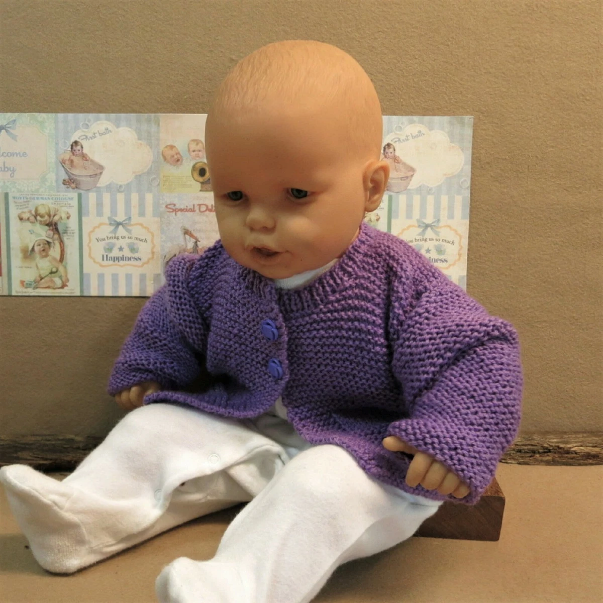 Kids purple shop cardigan