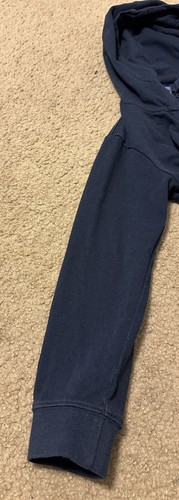 Nike Jacket Boys Size XS Navy Full Zip Sportswear Hoodie AA6628-451 - Picture 7 of 11