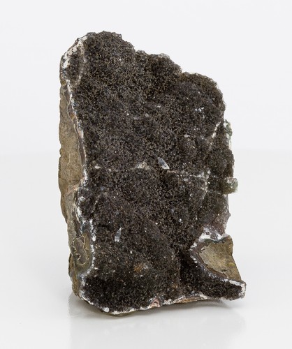 Geoda de amatista arco iris negro raro racimo de cristal decoración de catedral .49 lb H1641 - Imagen 10 de 13