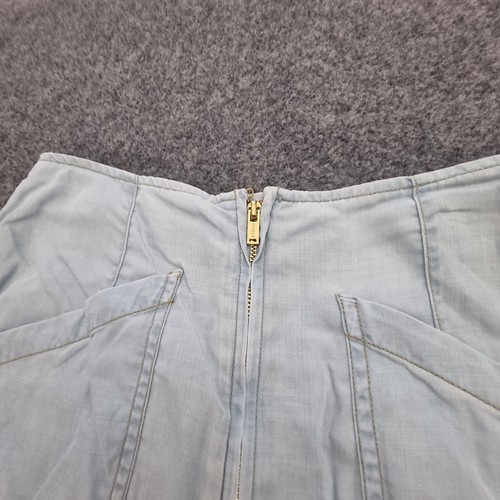 Guess Shorts womens 26 blue chino casual cotton modern summer size 26 - Picture 2 of 13