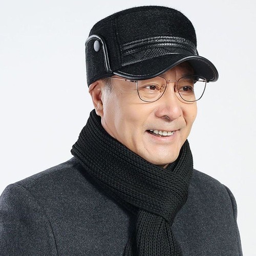 Hats Earmuffs Cap Ear Protection Hat Middle-aged And Elderly Hat Warm Berets - Picture 9 of 14