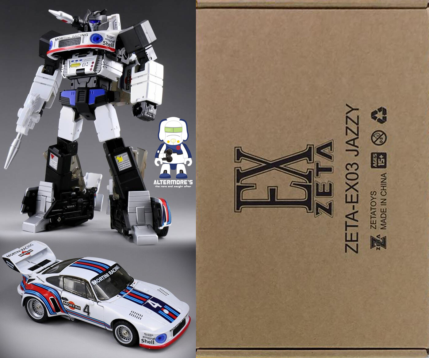Transformers Masterpiece Zeta Toys EX-03 Jazzy aka MP Jazz MISB Transformers Masterpiece Zeta Toys EX-03 Jazzy aka MP Jazz MISB