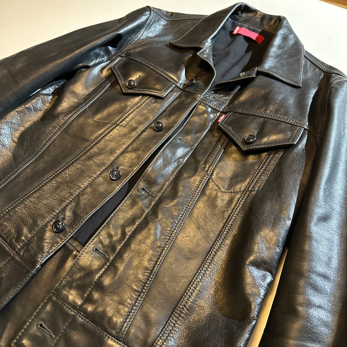 Levis Red Tab L Size Leather jacket | eBay Levis Red Tab L Size Leather jacket | eBay