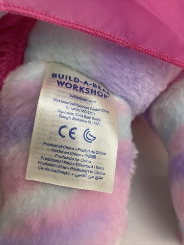 Build A Bear Workshop BAB Cat Kitty Pastel Tie Dyed 16" Plush Stuffed Animal - Picture 6 of 11
