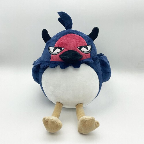 Trébol Negro Plug Nero Juguete de Peluche Muñeca Animal Cuervo Pájaro Muñeca de Peluche Fan Regalo - Imagen 1 de 7