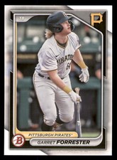 Garret Forrester 2024 Bowman #BP-148 Prospects Pittsburgh Pirates