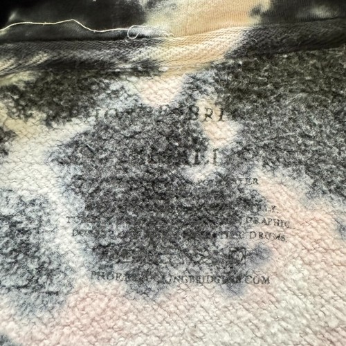 Sudadera con Capucha Phoebe Bridgers Tour Concierto Rosa/Negro Tie Dye • Pequeña - Imagen 4 de 9