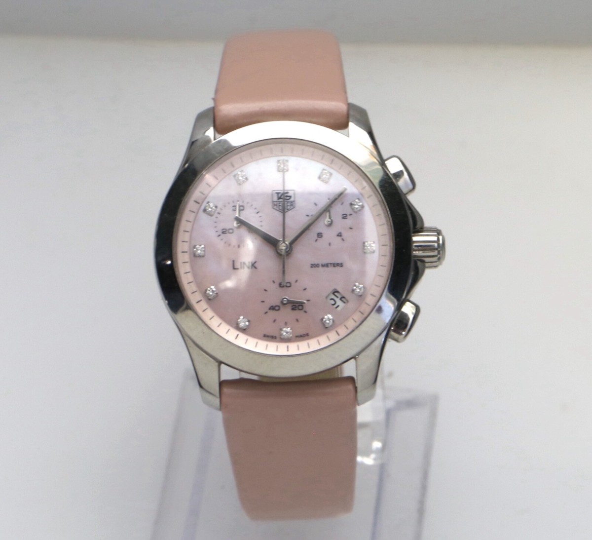 TAG Heuer LINK クロノグラフ　CT1111 TAG Heuer Link Men's Black Watch - CT1111 for sale online | eBay