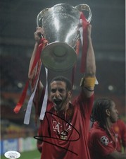 Manchester United Rio Ferdinand Autographed Signed 8x10 Photo JSA COA #2