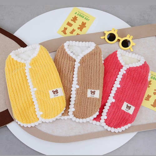Small Dog Clothes Pet Chihuahua Winter Warm Fleece Vest Cartoon Puppy Cat Coat🎀 - Picture 12 of 68