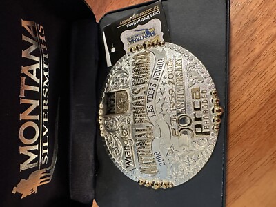Montana Silversmith ナショナルロデオ　限定　記念バックル Montana Silversmith ナショナルロデオ限定記念バックル