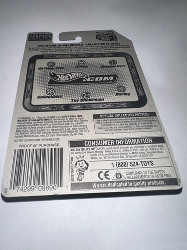 Hot Wheels Splittin' Image Silver Virtual Collection Brand New Diecast Toy Car - Picture 2 of 2