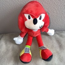 Knuckles From SONIC The HEDGEHOG PLUSH Suction Cup 10  SUPER CUTE 