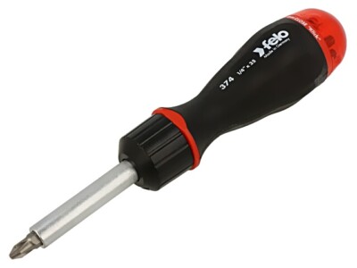 374 204 05 Set: Screwdriver with ratchet FELO
