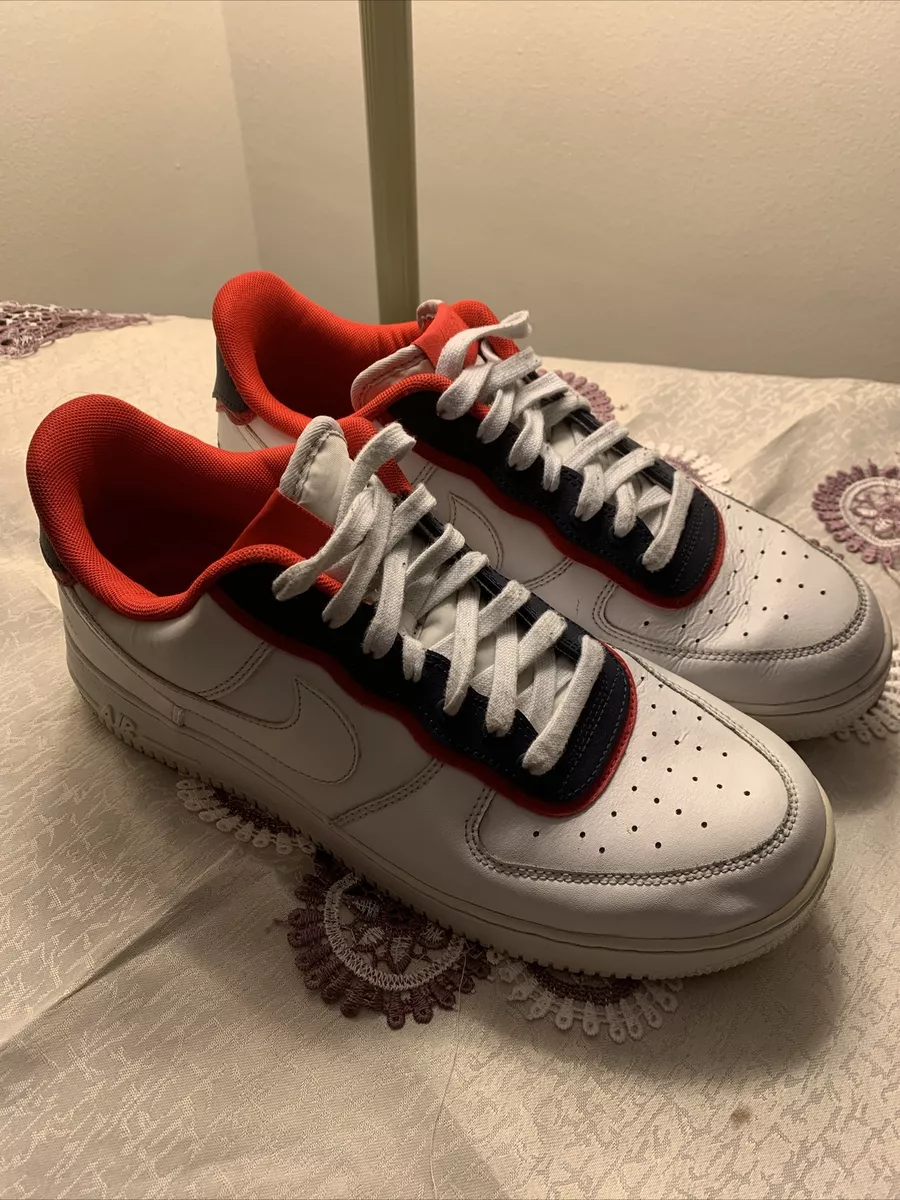 Nike Air Force 1 u0026#039;07 LV8 Double Layer - Obsidian Red 2019 Size 11 |  eBay
