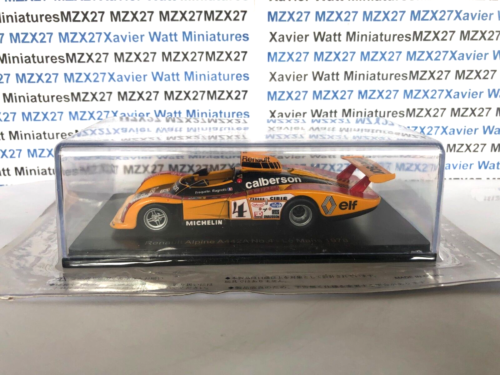 Car 24 Hours le Mans 1978 Renault Alpine A442A #4 1/43 Hachette Japan - Picture 7 of 7