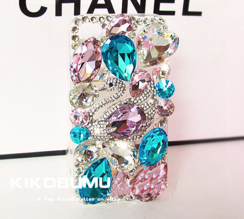 Bling Crystal rhinestone handmade Phone Case Cover Various Phone Custom Case - Afbeelding 1 van 2