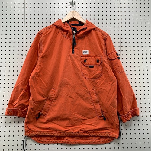 Vintage Gap Anorak Pullover Jacket Youth 2XL Orange Lightweight 22x28 - Picture 1 of 15