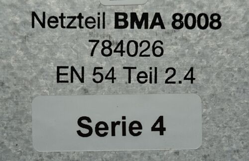 Alimentatore ESSER 784026m per esstronic 8008,10A NUOVO ORIGINALE - Foto 6 di 8