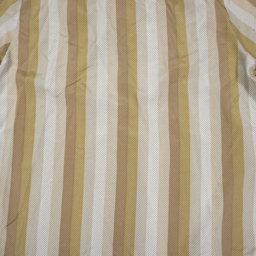 Vintage delmod Damen Hemdbluse Gr. 44 beige braun gestreift Langarm Kentkragen P - Bild 19 von 20
