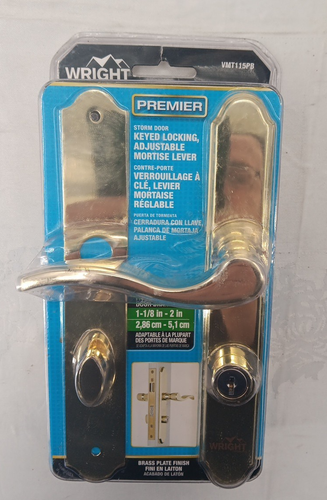 WRIGHT PRODUCTS Door Lock Mrts Serenade Ky Nkl VMT115PB Brand New