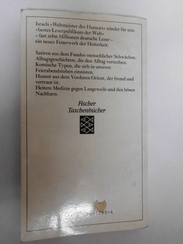 Kein Öl Moses bei Ephraim Kishon - Bild 2 von 2