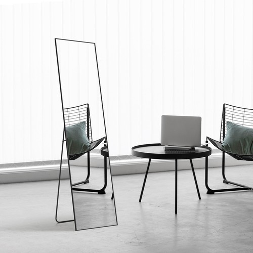 MCQ Full Length Mirror Full Body Floor Standing Hanging Leaning Wall Mirror - Picture 9 of 24