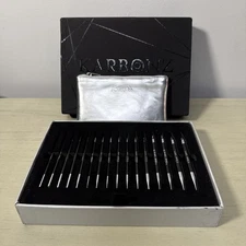 KnitPro Karbonz Interchangeable Needle Set (Box of Joy) 8 US Sizes 4-11 NEW