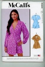 McCALL'S #R12041 SEW PATTERN SIZE D5(4-12) MISSES ROMPER
